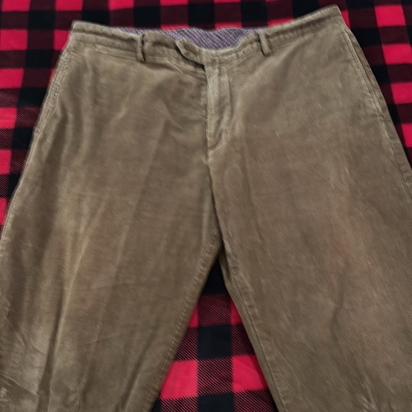 Men’s Cremieux Corduroy Pants 38/32 - Picture 2 of 4